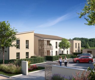 Programme immobilier neuf éligible Loi Pinel à Bruguieres - livré en 2022 à partir de 177 000€