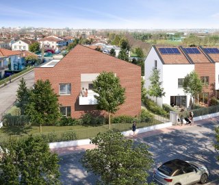 Programme immobilier neuf éligible Loi Pinel à Toulouse-Roseraie - livré en 2022 à partir de 236 500€