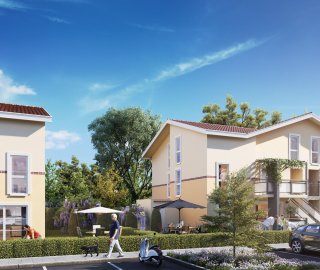 Programme immobilier neuf éligible Loi Pinel à Bruguieres - livré en 2023 à partir de 180 000€