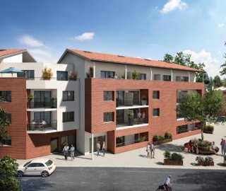 Programme immobilier neuf éligible Loi Pinel à Castanet-Tolosan - livré en 2023 à partir de 200 000€