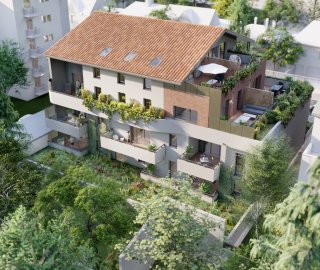 Programme immobilier neuf éligible Loi Pinel à Toulouse-Rangueil - livré en 2023 à partir de 215 000€