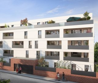 Programme immobilier neuf éligible Loi Pinel à Toulouse-Amidonniers - livré en 2023 à partir de 212 969€