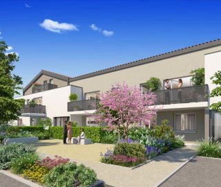 Programme immobilier neuf éligible Loi Pinel à Bruguieres - livré en 2023 à partir de 155 600€
