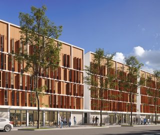 Programme immobilier neuf éligible Loi Pinel à Toulouse-Saint-Cyprien - livré en 2023 à partir de 92 000€