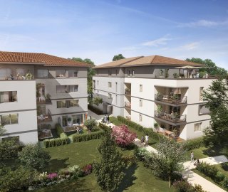 Programme immobilier neuf éligible Loi Pinel à Tournefeuille - livré en 2023 à partir de 225 000€