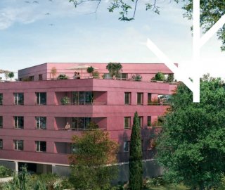 Programme immobilier neuf éligible Loi Pinel à Blagnac - livré en 2024 à partir de 221 000€