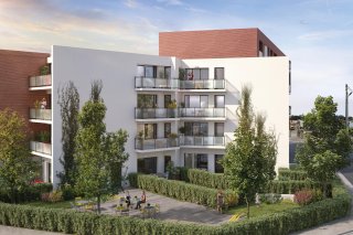 Superbe lot de 32 appartements neufs du T2 au T4 dans le quartier Ponts-Jumeaux à Toulouse