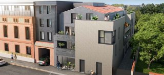 10 appartements neufs du T2 au T4 dans ce programme immobilier à Toulouse Saint-Michel