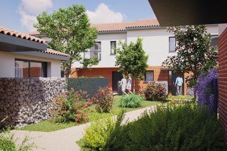 A Balma, découvrez ce superbe programme neuf de 9 maisons 4 pièces avec jardin.