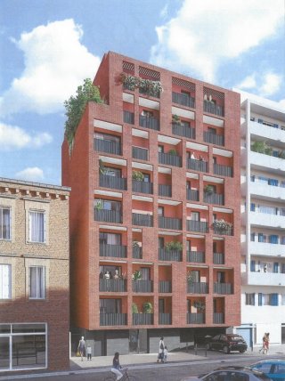 24 lots d'appartements neufs quartier Saint-Michel à Toulouse, du T2 au T5