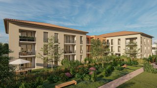 Résidence d'appartements neufs 2 et 3 pièces à Portet-sur-Garonne