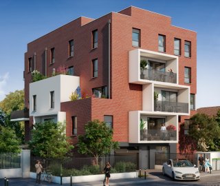 Programme immobilier neuf éligible Loi Pinel à Toulouse-Côte-Pavée - livré en 2023 à partir de 258 900€