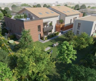 Programme immobilier neuf éligible Loi Pinel à Toulouse-Croix-Daurade - livré en 2023 à partir de 188 000€