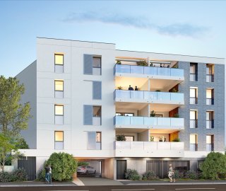 Programme immobilier neuf éligible Loi Pinel à Toulouse-Saint-Agne - livré en 2023 à partir de 165 000€