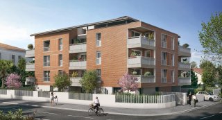 Résidence neuve intimiste au cœur du quartier Saint-Agne proposant 22 appartements allant du T2 au T4