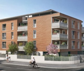 Programme immobilier neuf éligible Loi Pinel à Toulouse-Saint-Agne - livré en 2024 à partir de 234 900€