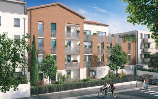 Résidence neuve dans le quartier de la Côte Pavée proposant des appartements du T2 au T5 en duplex avec terrasses ou balcons