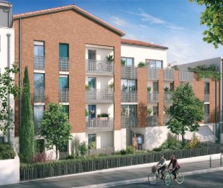 Programme immobilier neuf éligible Loi Pinel à Toulouse-Côte-Pavée - livré en 2023 à partir de 219 900€