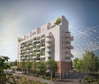 Programme immobilier neuf éligible Loi Pinel à Toulouse-Montaudran - livré en 2024 à partir de 238 900€