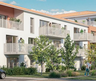 Programme immobilier neuf éligible Loi Pinel à Muret - livré en 2024 à partir de 134 500€