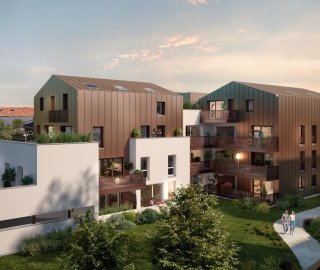 Programme immobilier neuf éligible Loi Pinel à Toulouse-Croix-Daurade - livré en 2024 à partir de 234 900€