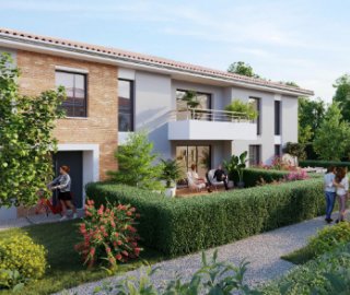 Programme immobilier neuf éligible Loi Pinel à Pibrac - livré en 2024 à partir de 267 500€