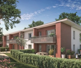 Programme immobilier neuf éligible Loi Pinel à Cornebarrieu - livré en 2024 à partir de 223 900€