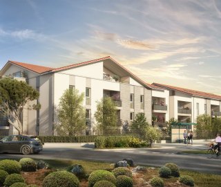 Programme immobilier neuf éligible Loi Pinel à Eaunes - livré en 2024 à partir de 208 900€