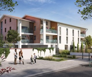 Programme immobilier neuf éligible Loi Pinel à Toulouse-Borderouge - livré en 2024 à partir de 179 900€