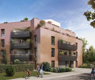 Programme immobilier neuf éligible Loi Pinel à Toulouse-Borderouge - livré en 2024 à partir de 225 900€