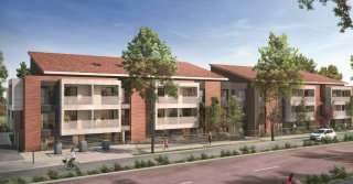 Appartements neufs T1, T2, T3 et T4 à Castanet-Tolosan avec terrasse ou loggia à proximité des commodités