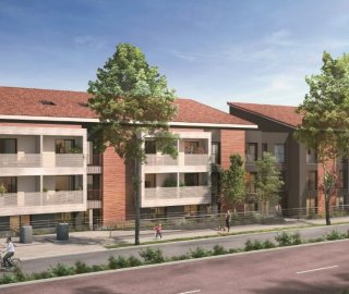 Programme immobilier neuf éligible Loi Pinel à Castanet-Tolosan - livré en 2024 à partir de 135 000€