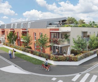 Programme immobilier neuf éligible Loi Pinel à Toulouse-Minimes - livré en 2024 à partir de 230 000€