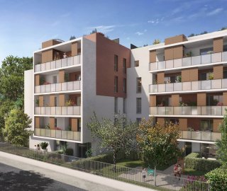 Programme immobilier neuf éligible Loi Pinel à Toulouse-Ponts-Jumeaux - livré en 2024 à partir de 242 000€