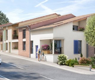 Programme immobilier neuf éligible Loi Pinel à Castanet-Tolosan - livré en 2024 à partir de 224 900€