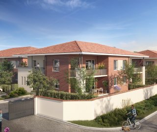 Programme immobilier neuf éligible Loi Pinel à Eaunes - livré en 2024 à partir de 219 900€