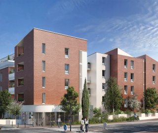 Programme immobilier neuf éligible Loi Pinel à Toulouse-Roseraie - livré en 2024 à partir de 276 900€