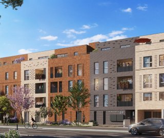 Programme immobilier neuf éligible Loi Pinel à Toulouse-Minimes - livré en 2023 à partir de 254 900€