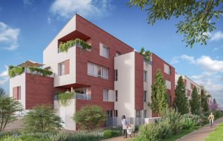 26 appartements neufs T2, T3 et T4 secteur Bonnefoy à Toulouse, proche de la future 3ème ligne de métro