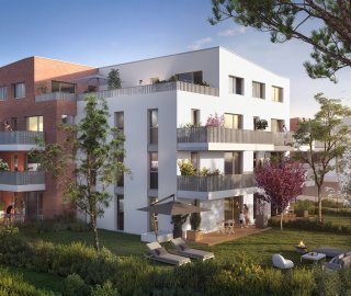 Programme immobilier neuf éligible Loi Pinel à Toulouse-Saint-Martin-du-Touch - livré en 2024 à partir de 264 900€