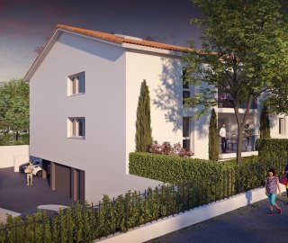 Programme immobilier neuf éligible Loi Pinel à Frouzins - livré en 2023 à partir de 212 000€