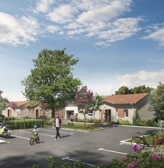 Maisons T3 et T4 à Saint-Jory avec garage, jardin, stationnement et prestations de standing