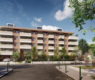 Programme immobilier neuf éligible Loi Pinel à Toulouse-Côte-Pavée - livré en 2024 à partir de 264 900€