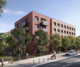 Programme immobilier neuf éligible Loi Pinel à Toulouse-Côte-Pavée - livré en 2024 à partir de 139 900€