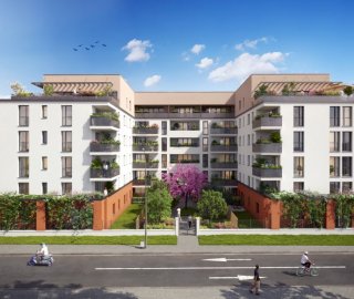 Programme immobilier neuf éligible Loi Pinel à Toulouse-Roseraie - livré en 2025 à partir de 228 000€