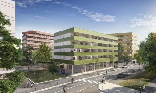 Appartements neufs du T2 au T5 à Saint-Martin-du-Touch à proximité de la gare et de la zone d'activités d'Airbus