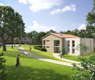 Programme immobilier neuf éligible Loi Pinel à Eaunes - livré en 2025 à partir de 202 400€