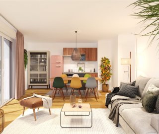 Programme immobilier neuf éligible Loi Pinel à Toulouse-Minimes - livré en 2025 à partir de 266 000€