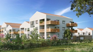 Appartements T2, T3 et T4 à Villeneuve-Tolosane avec terrasse ou jardin privatif