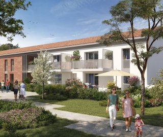 Programme immobilier neuf éligible Loi Pinel à Toulouse-Lalande - livré en 2025 à partir de 229 900€
